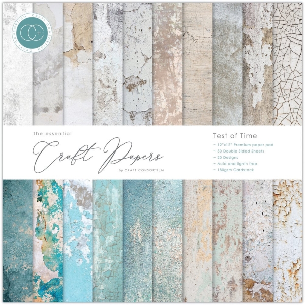 Test of Time 12x12 Paper Pad - Craft Consortium