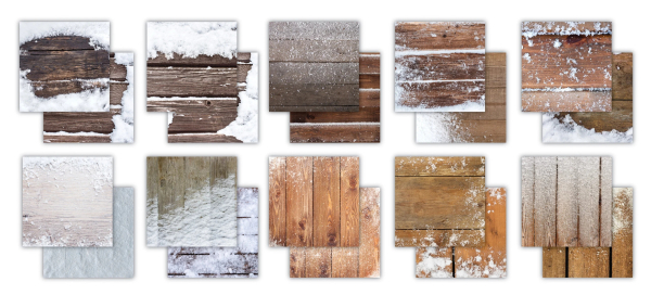 Frosted Wood 6x6 Paper Pad - Craft Consortium