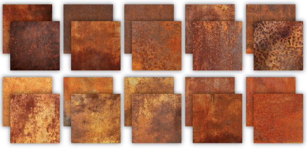 Rust Textures 12x12 Paper Pad - Craft Consortium