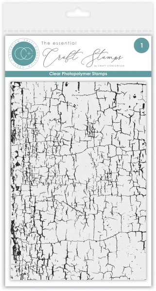 Cracked Surface, Clearstamp - Craft Consortium