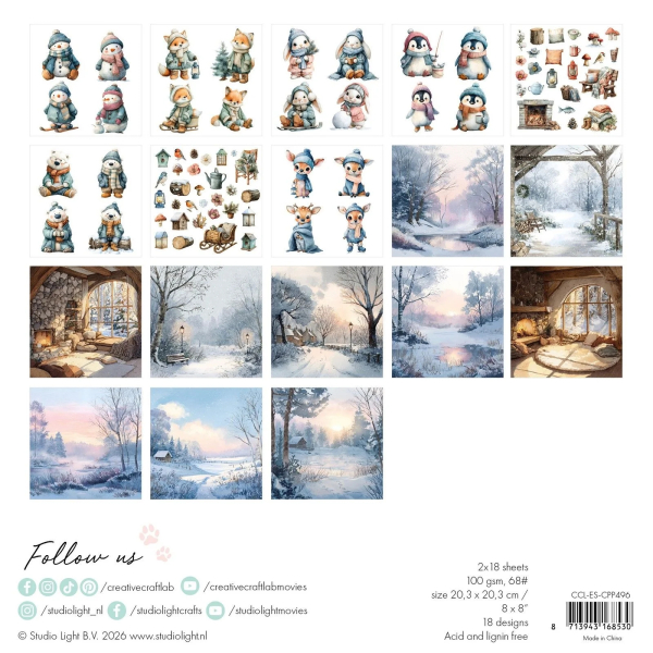By the Lake, Collage Paperpad - Studiolight