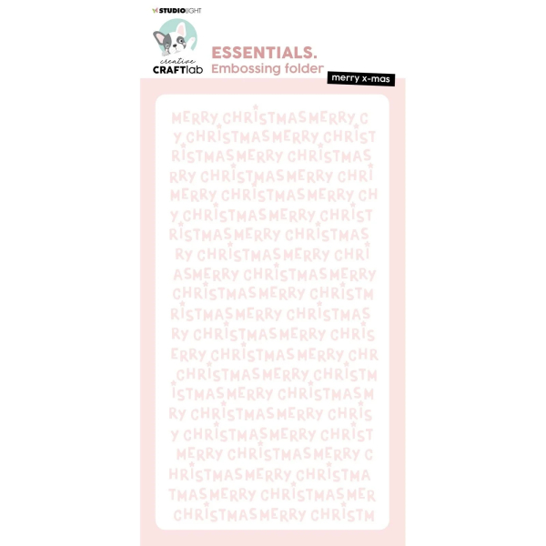 merry x-mas, Prägeschablone - Studiolight