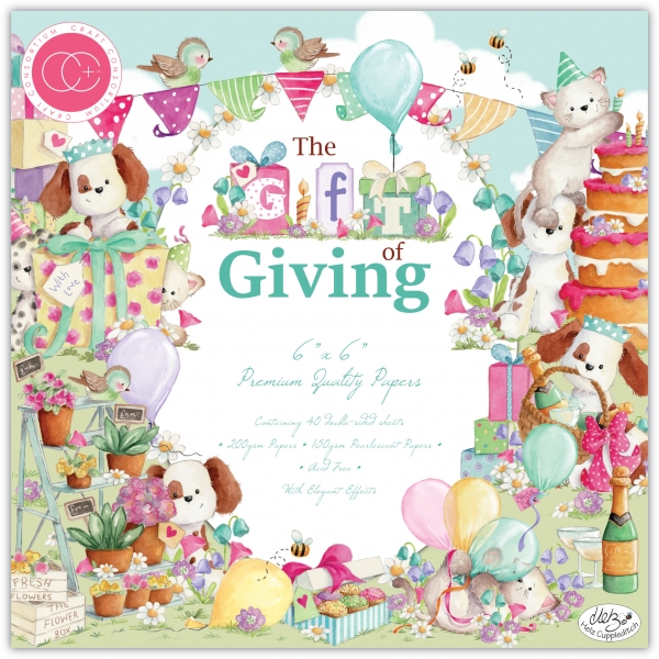 The Gift of Giving 6x6 Paper Pad - Craft Consortium