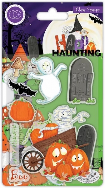 Happy Haunting, Pumpkins, Clearstamp - Craft Consortium