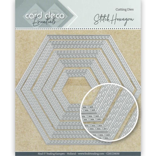 Double Stitch Hexagon, Stanze - Find It Trading