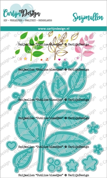 Outline Leaves, Stanze - CarlijnDesign