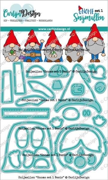 Gnome Man Set #1, Stanze - CarlijnDesign