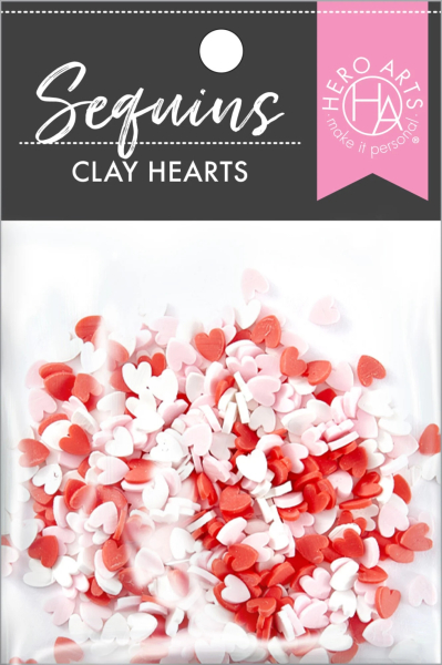 Mini Clay Hearts - Hero Arts