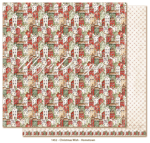 Christmas Wish - Hometown, Designpapier - Maja Design