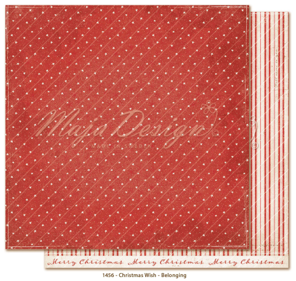 Christmas Wish - Belonging, Designpapier - Maja Design