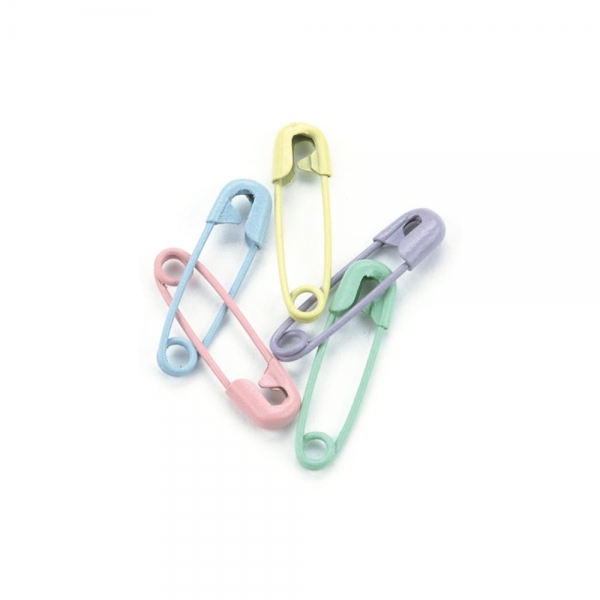 Mini Safety Pins Pastel - Creative Impressions