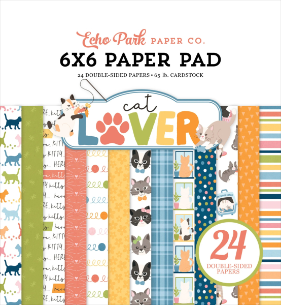 Cat Lover 6x6 Paperpad - Echo Park