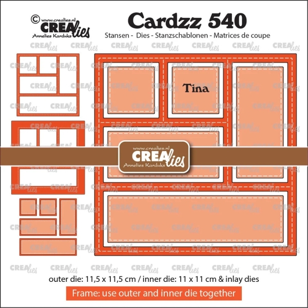 Frame & Inlay Tina, Stanze - Crealies