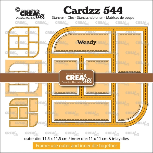 Frame & Inlay Wendy, Stanze - Crealies
