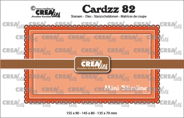 Mini Slimline, Stanze - Crealies