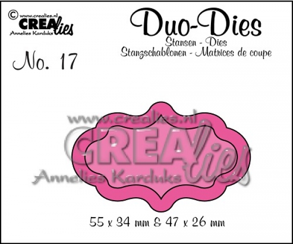 Duo #17 Labels 4, Stanze - Crealies