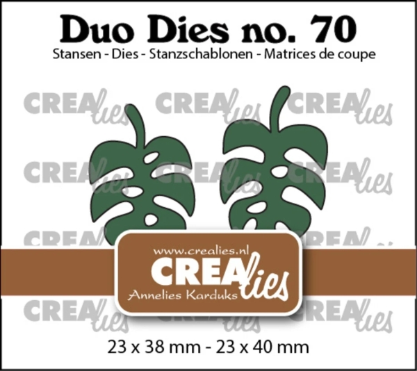 Duo#70 Botanical Leaves, Stanze - Crealies