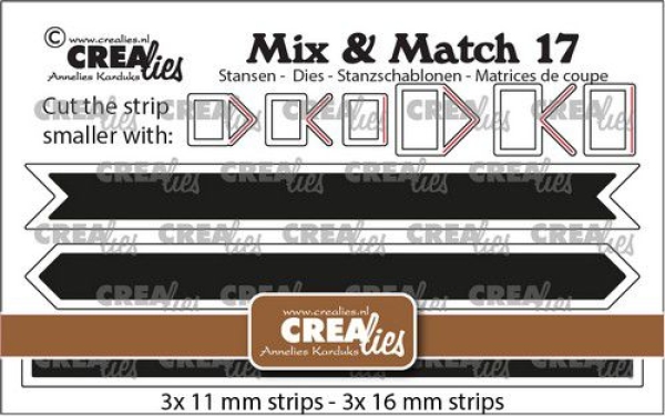 Mix&Match #17, Banners - Crealies