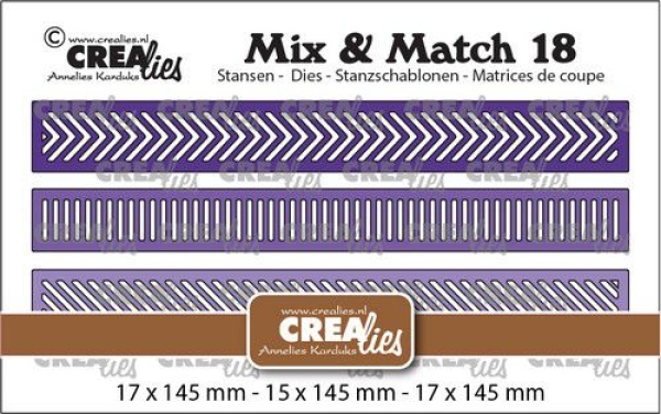 Mix&Match #18, Strips A, Stanze - Crealies