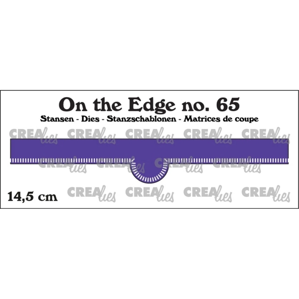 On The Edge #65 Little Stripes, Stanze - Crealies
