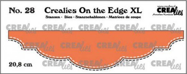 On The Edge Double Stitchline #28, Stanze - Crealies