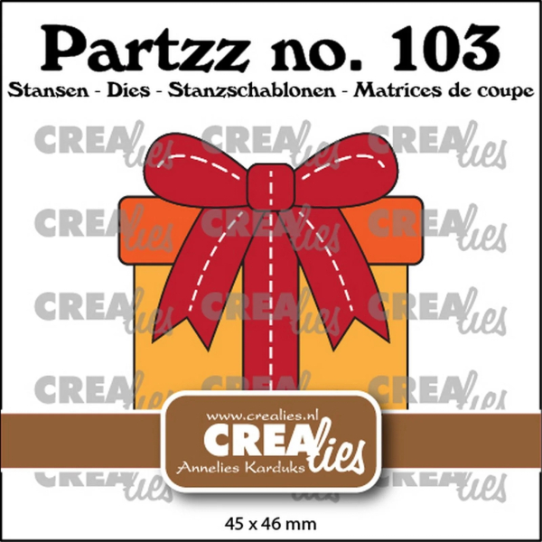 Partz #103 Geschenk Gross, Stanze - Crealies