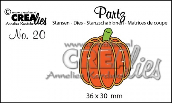 Partz #20 Kürbis 2, Stanze - Crealies