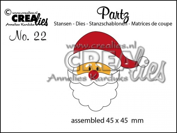 Partz no. 22 Santa Claus, Stanze - Crealies