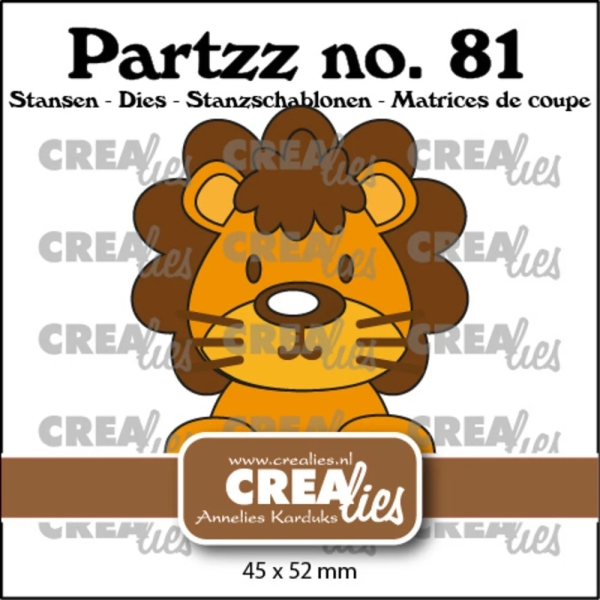 Partz #41 Lion, Stanze - Crealies