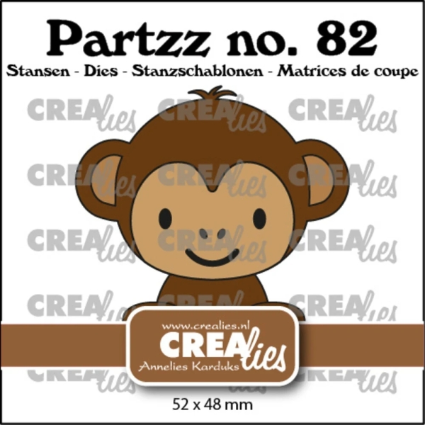 Partz #41 Monkey, Stanze - Crealies