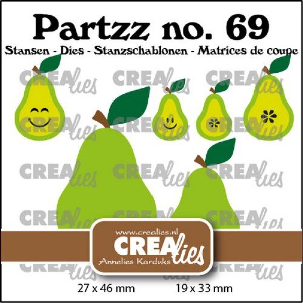 Partz #69 Pears Small & Medium, Stanze - Crealies