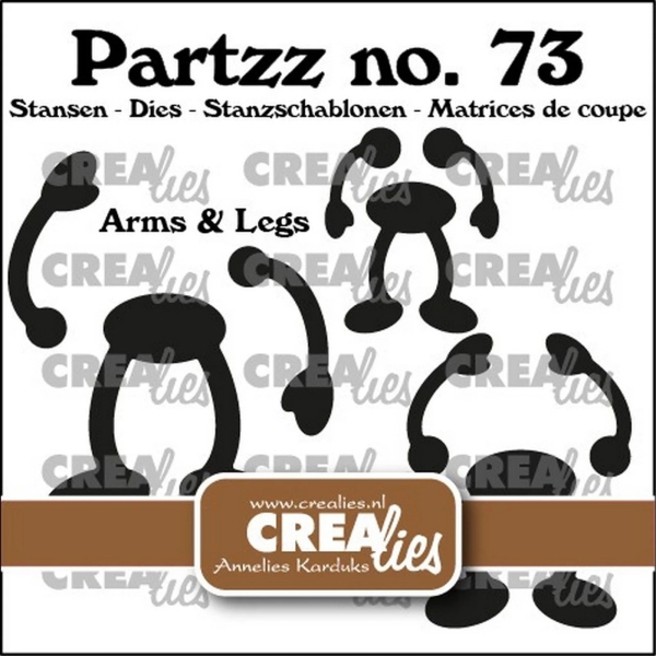 Partz #73 Arms & Legs, Stanze - Crealies