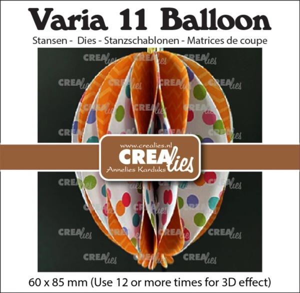 3D Balloon, Stanze - Crealies