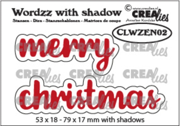 Wordzz#02 Merry Christmas, Stanze - Crealies