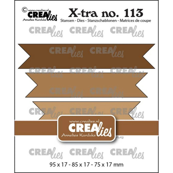 Fishtail Banner, Stanze - Crealies