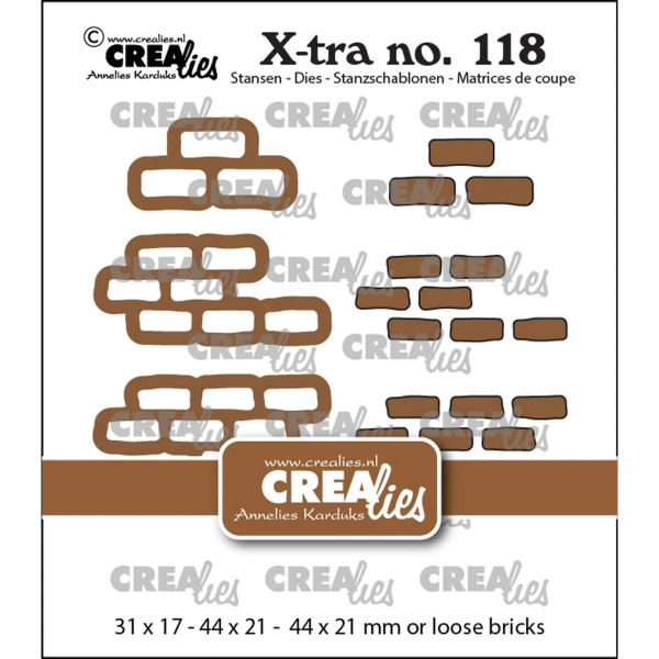 Ziegelsteine Gross, Stanze - Crealies