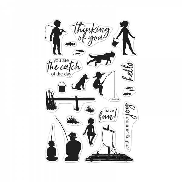 Lake Time Fun, Stempel- & Stanzenbundle - Hero Arts