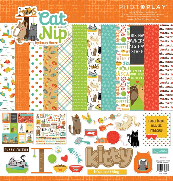 Cat Nip Collection 12x12 - Photoplay
