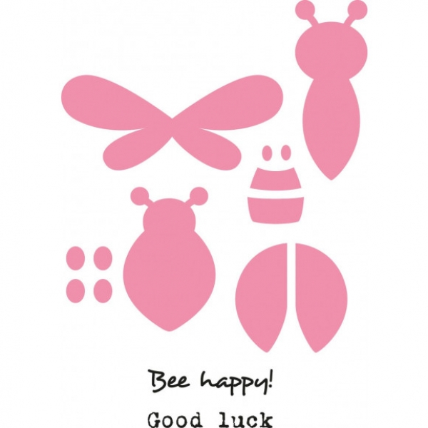 Collectables Bee & Lady Bird, Stanze - Marianne Design