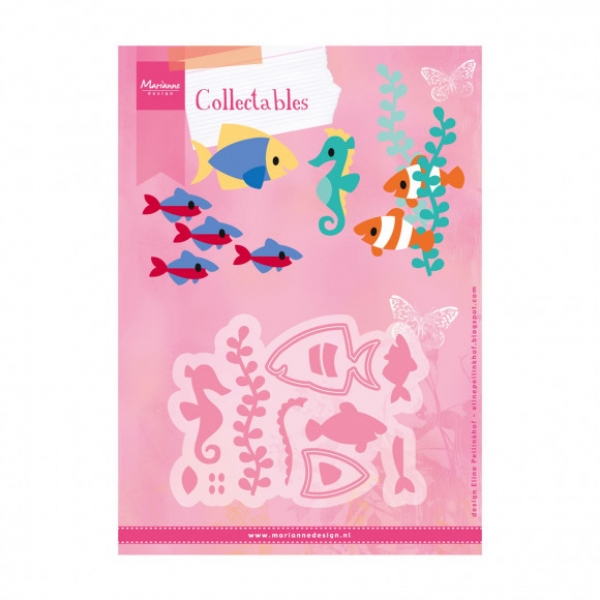 Collectables Eline's Tropical Fish, Stanze - Marianne Design