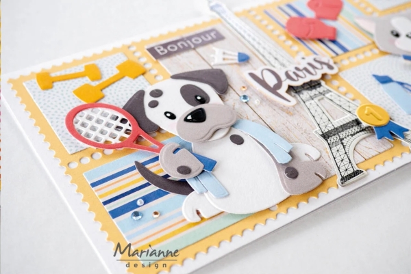 Collectables Sport Accessories, Stanze - Marianne Design