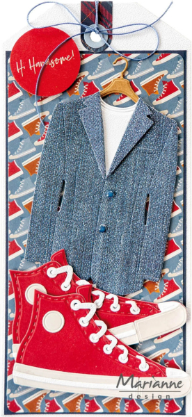 Collectables Gentlemen's Jacket, Stanze - Marianne Design