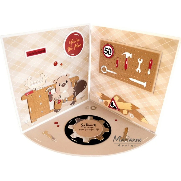Collectables Eline's Bever, Stanze - Marianne Design