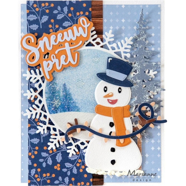 Collectables Happy Snowmen, Stanze - Marianne Design