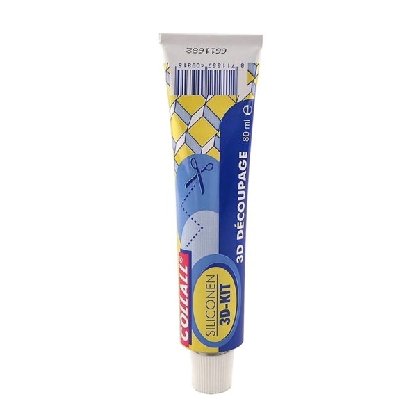 3D Silikonkleber Découpage Kit - Collall
