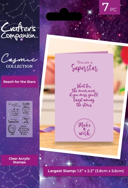 Reach for the Stars, Clearstamp - Crafter's Companion