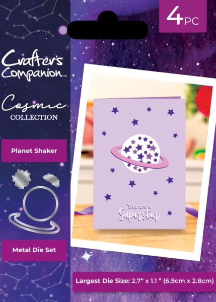 Planet Shaker Cosmic Collection, Stanze - Crafter's Companion