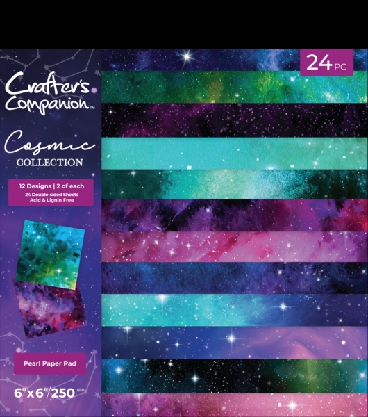 Cosmic Collectionl 6x6 Paper Pad - Crafter's Companion