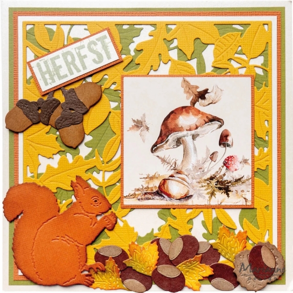 Craftables Acorn & Chestnut, Stanze - Marianne Design