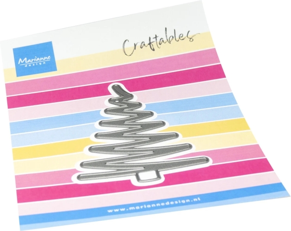 Craftables Zig Zag Tree, Stanze - Marianne Design